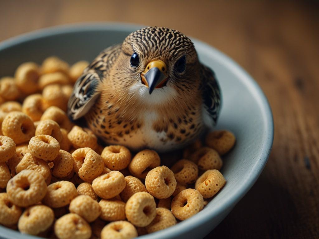 do birds love eating cheerios?